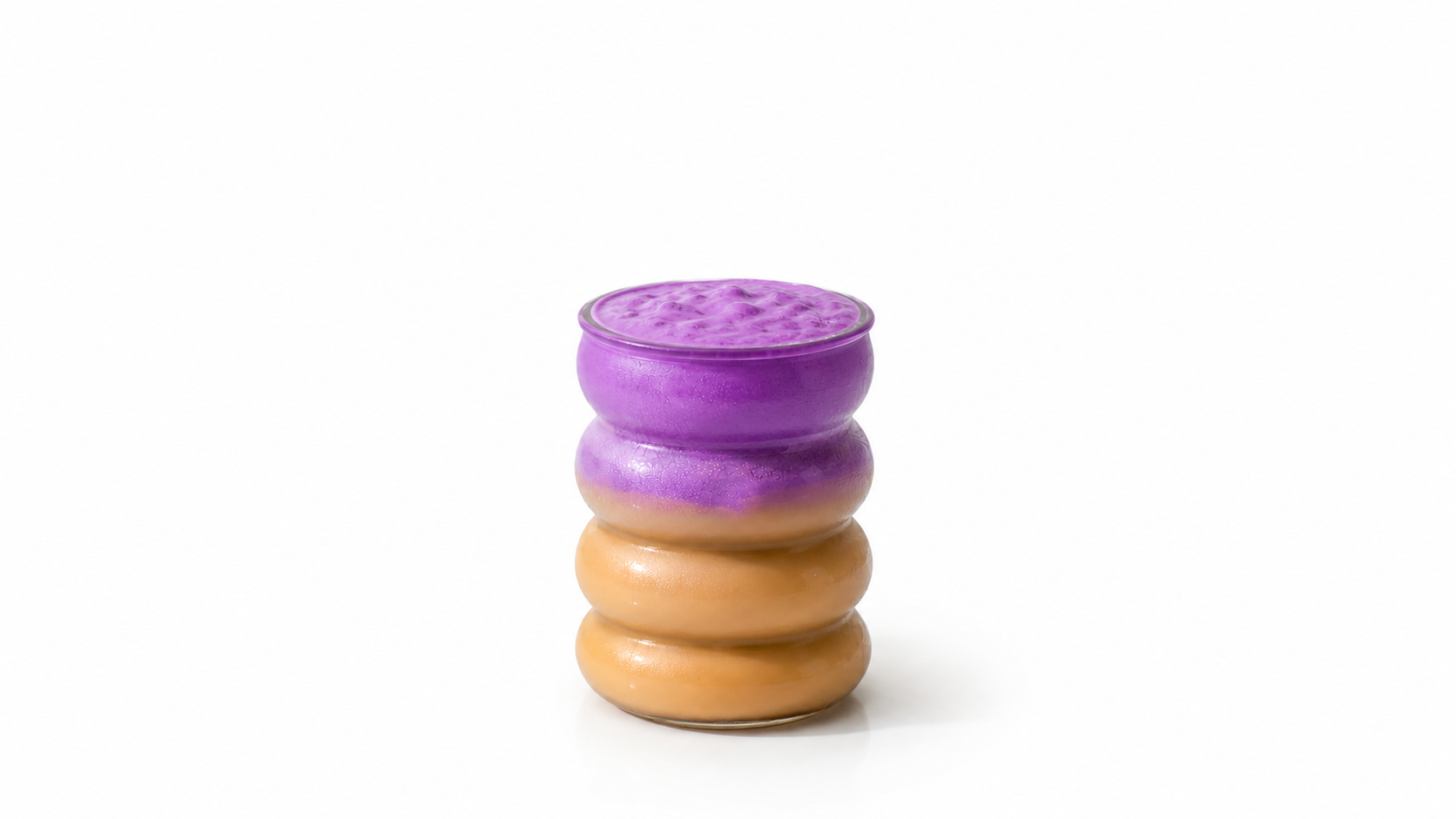Ube latte